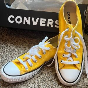 Converse Unisex Bright Yellow Sneakers
